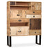 Rustika Rowe -  Sideboard Solid Mango Wood 100x30x130 cm